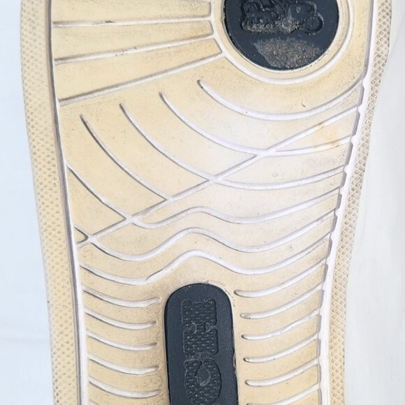 Coach Walker Slip On Women's Leather Sneakers C Logo Comfort Shoes Black Size 8B - Picture 14 of 16